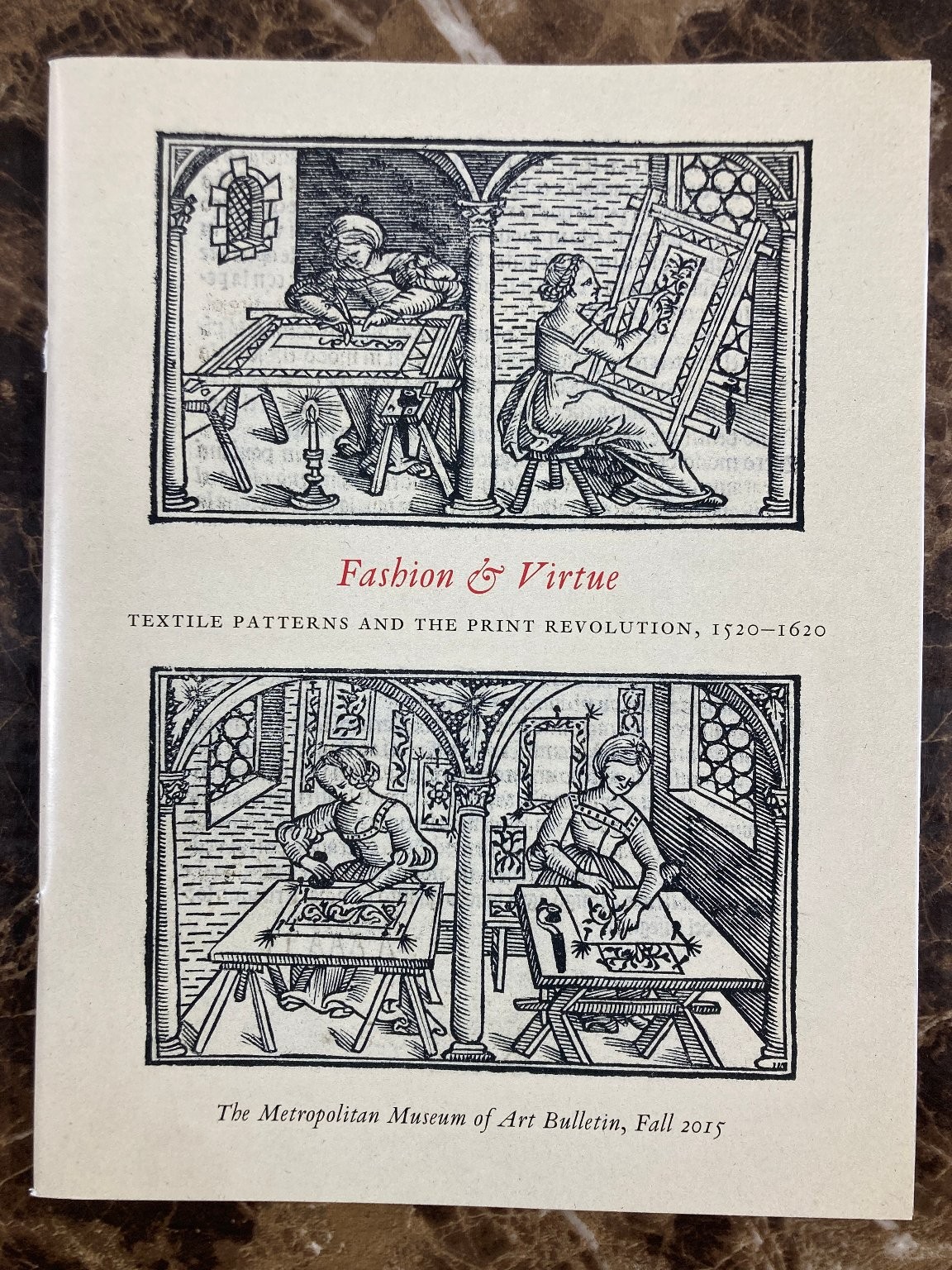 Metropolitan Museum of Art Bulletin Fall 2015 Textile Pattern Prints 1520-1620