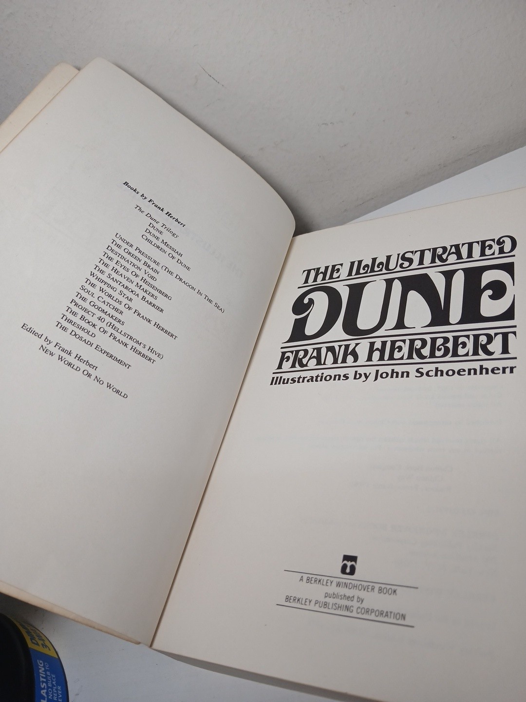 THE ILLUSTRATED DUNE by Frank Herbert ~ 1st Edition 1978 Paperback Collectible