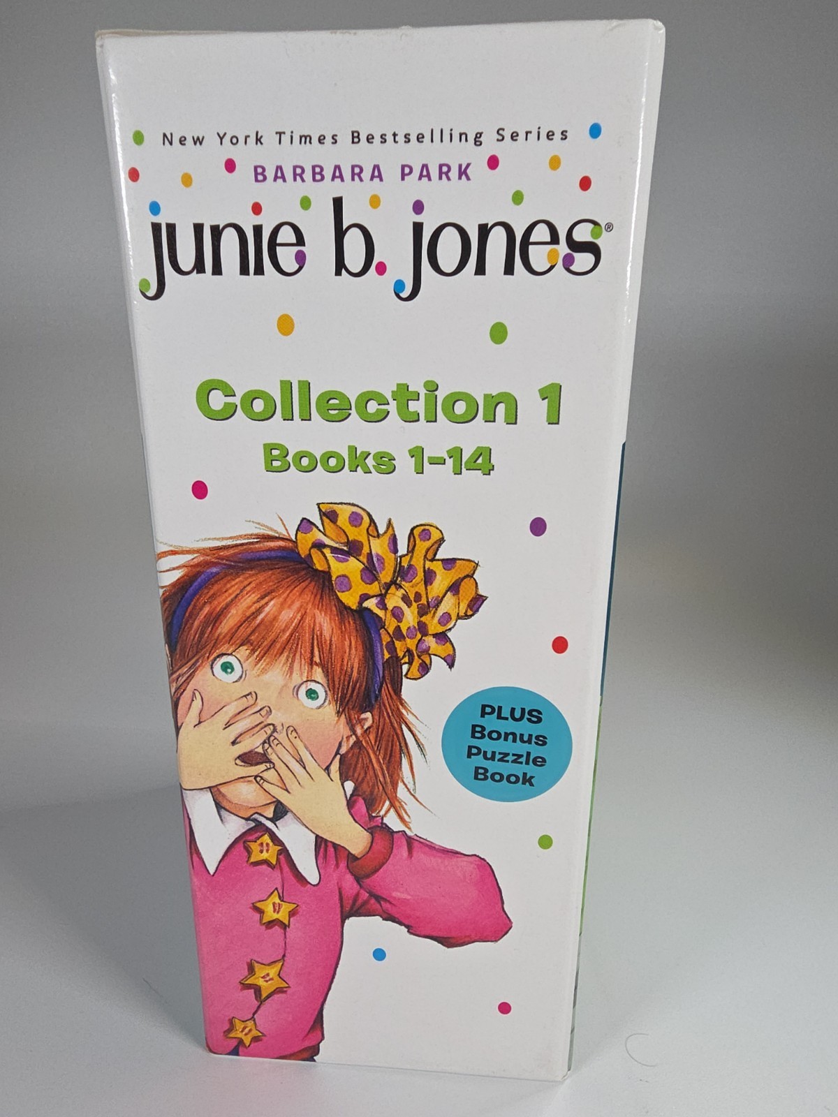 Junie B. Jones Collection 1 Books #1-14 by Barbara Park Plus Bonus Puzzle Book