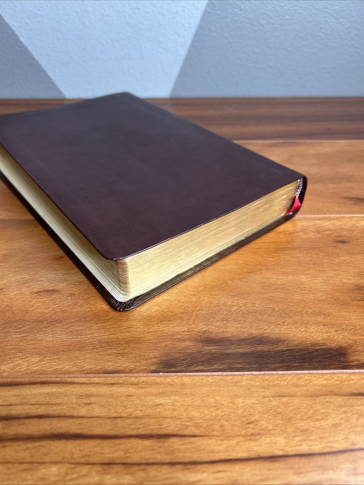 Message Bonded Leather Burgundy by Eugene H. Peterson (2008, Bonded Leather)
