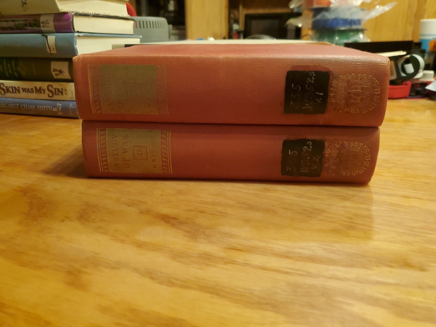 A Study of War, Volumes I and II by Quincy Wright 1942 HC