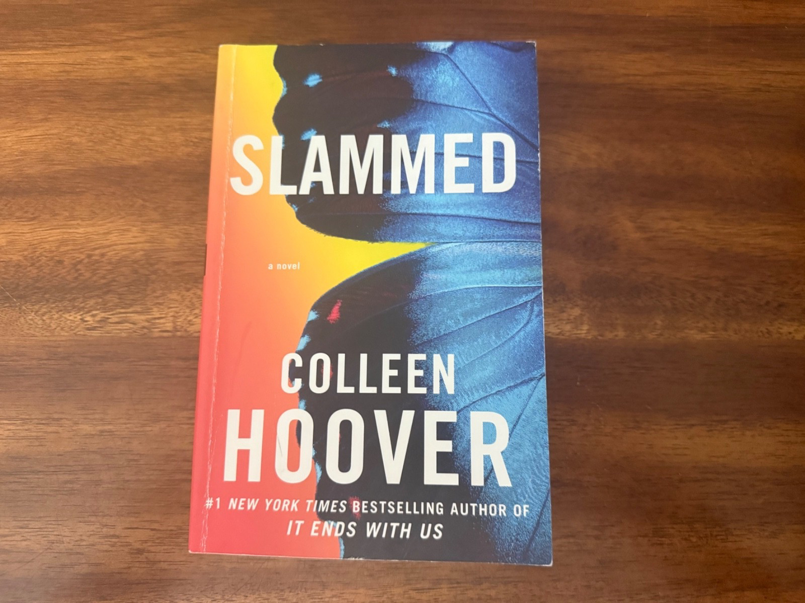 Slammed : A Novel by Colleen Hoover (2012, Trade Paperback) FREE SHIPPING