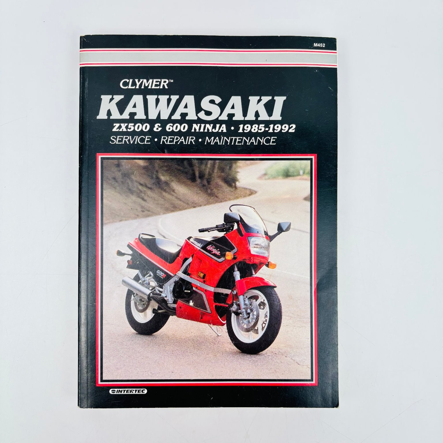 Clymer Kawasaki ZX500 600 Ninja 1985-1992 Service Repair Manual 1993 Intertec