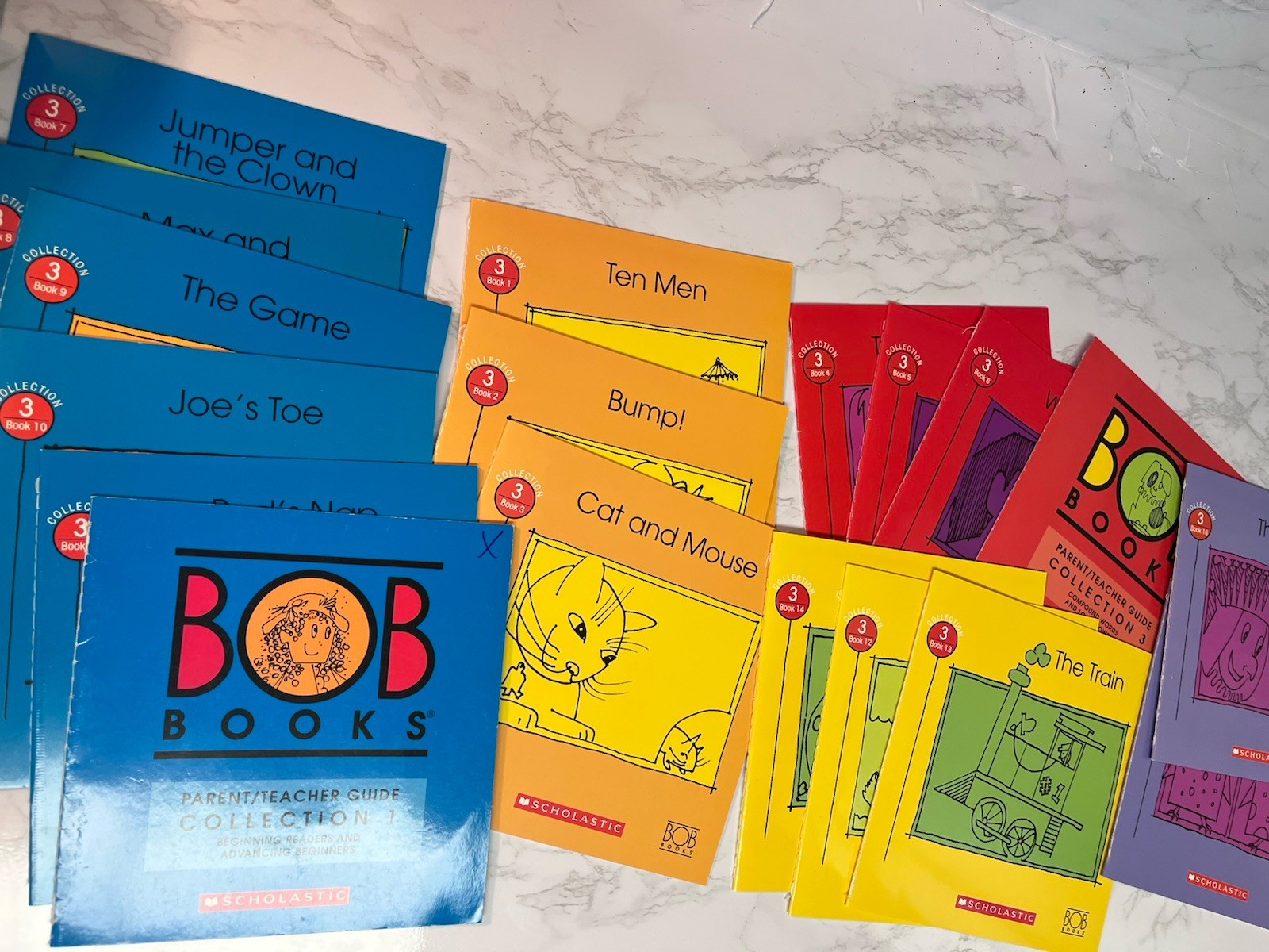 Bob Books Early Readers Lot Scholastic Phonics Homeschool Kindergarten Assorted