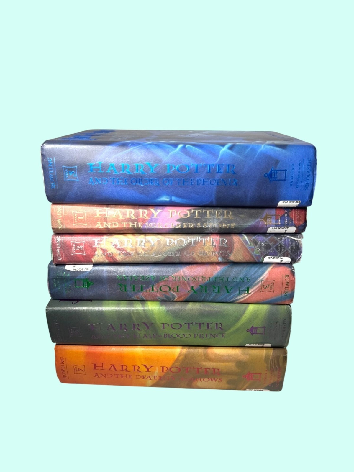 Harry Potter Hardcover Book NOT FULL Set Series Rowling