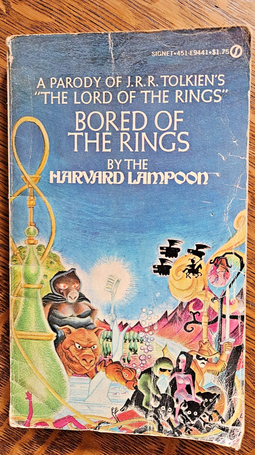 Bored Of The Rings by The Harvard Lampoon 1969 LOTR Tolkien Parody
