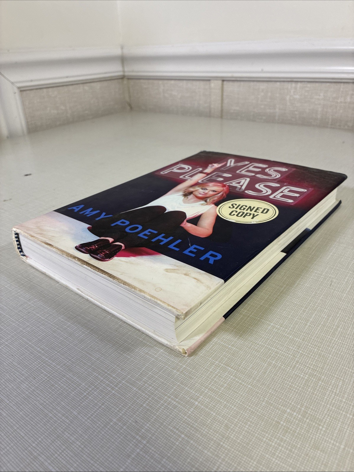 Yes Please by Amy Poehler SIGNED First Edition 1st Printing 2014 Hardcover