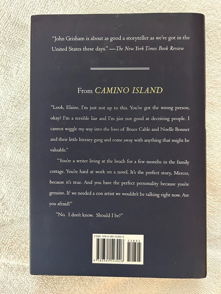 John Grisham, Camino Series: Camino Island; Camino Winds; Camino Ghosts