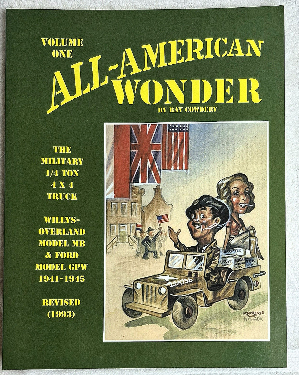 All American Wonder • Ray R Cowdery (Vol 1 • 2nd Revised Ed • 2001 • Victory)