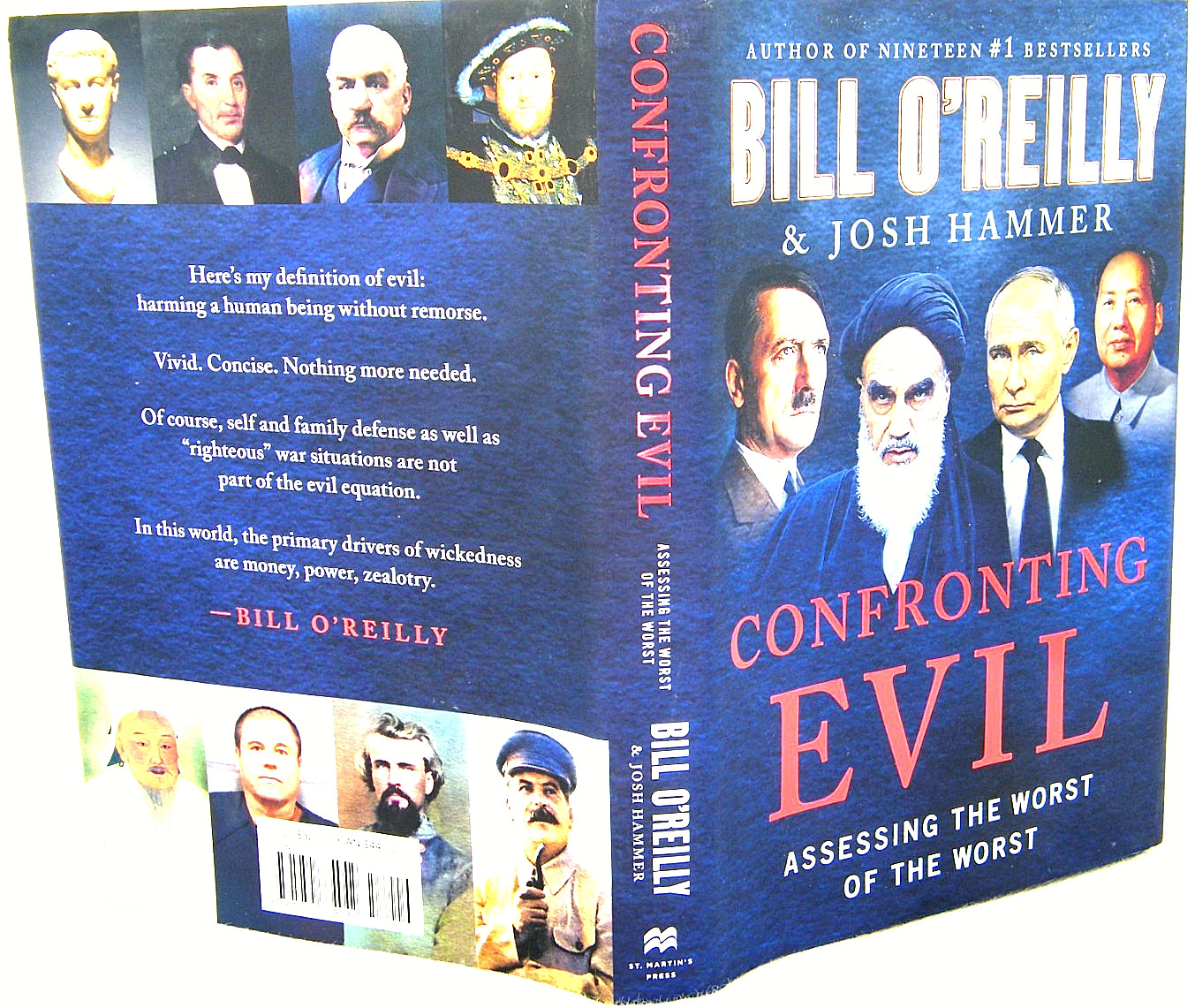Confronting Evil: Assessing the Worst of the Worst by Bill O’Reilly VG ‘SIGNED’