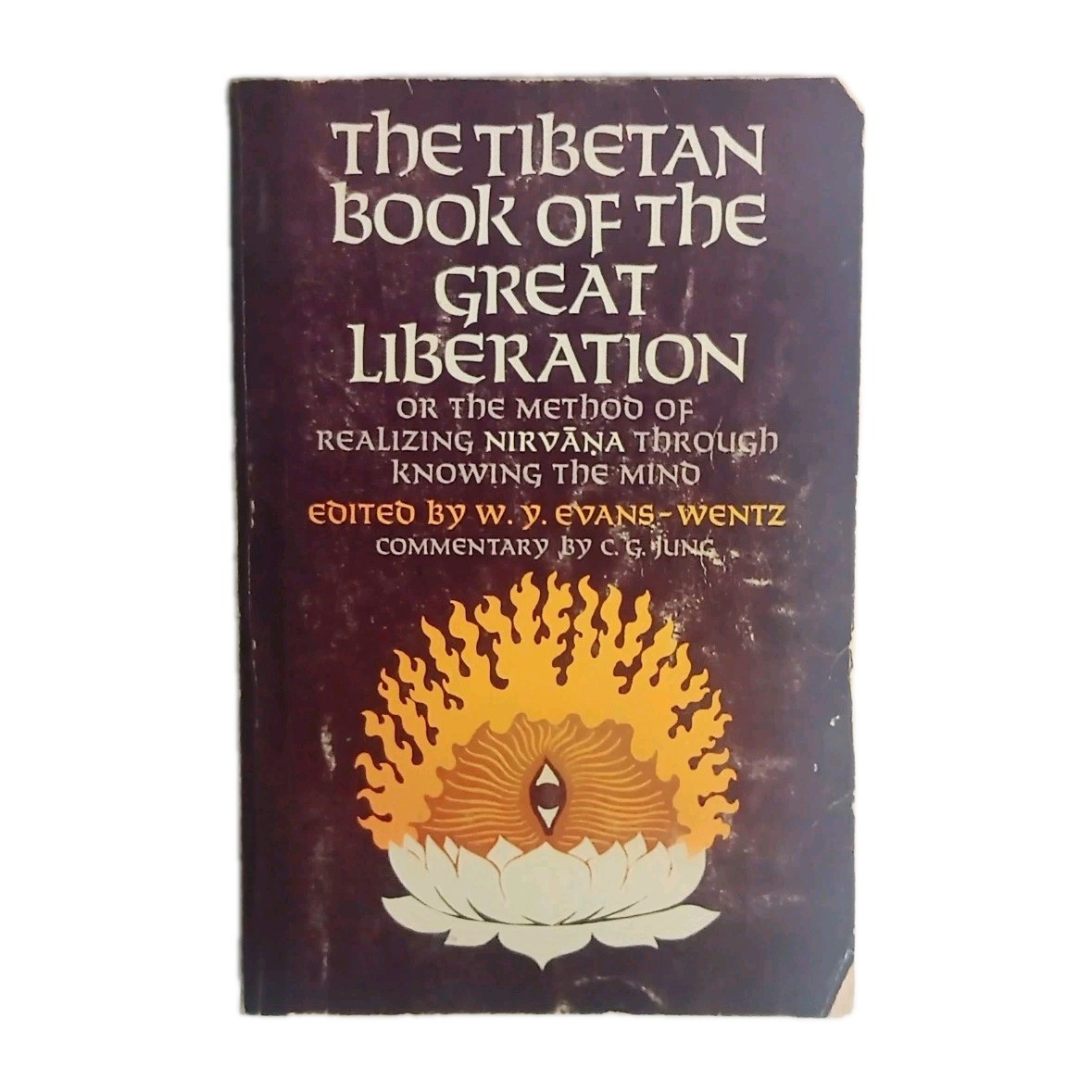 Vtg 1968 The Tibetan Book of the Great Liberation Evans-Wentz Jung Commentary