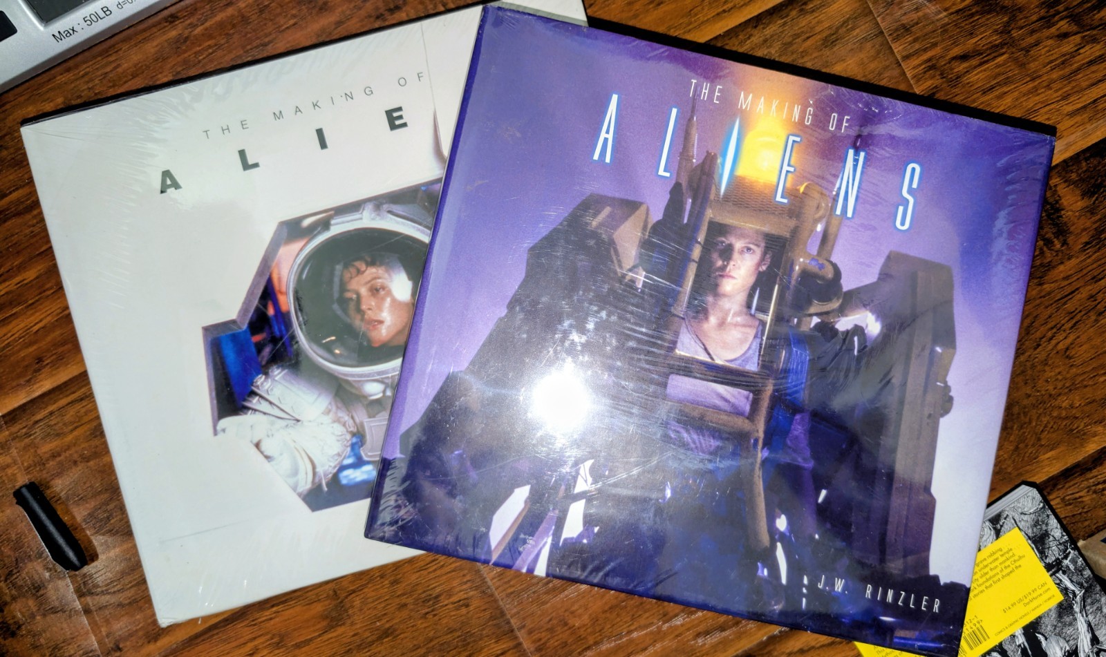 Making Of Alien & Aliens J.W. Rinzler Hardcover Book Set New