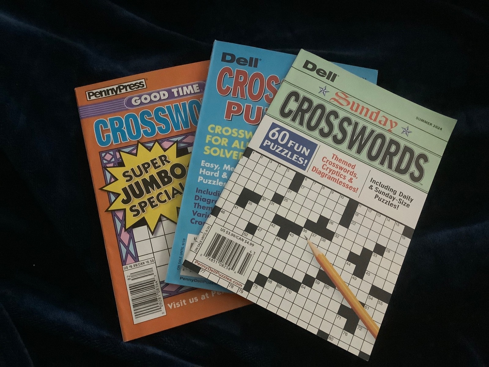 Crossword Puzzles – set of 3 – all levels – 289 puzzles in toral