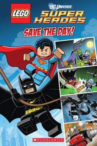 LEGO DC Superheroes: Save the Day (Comic Reader #1) – Paperback – ACCEPTABLE