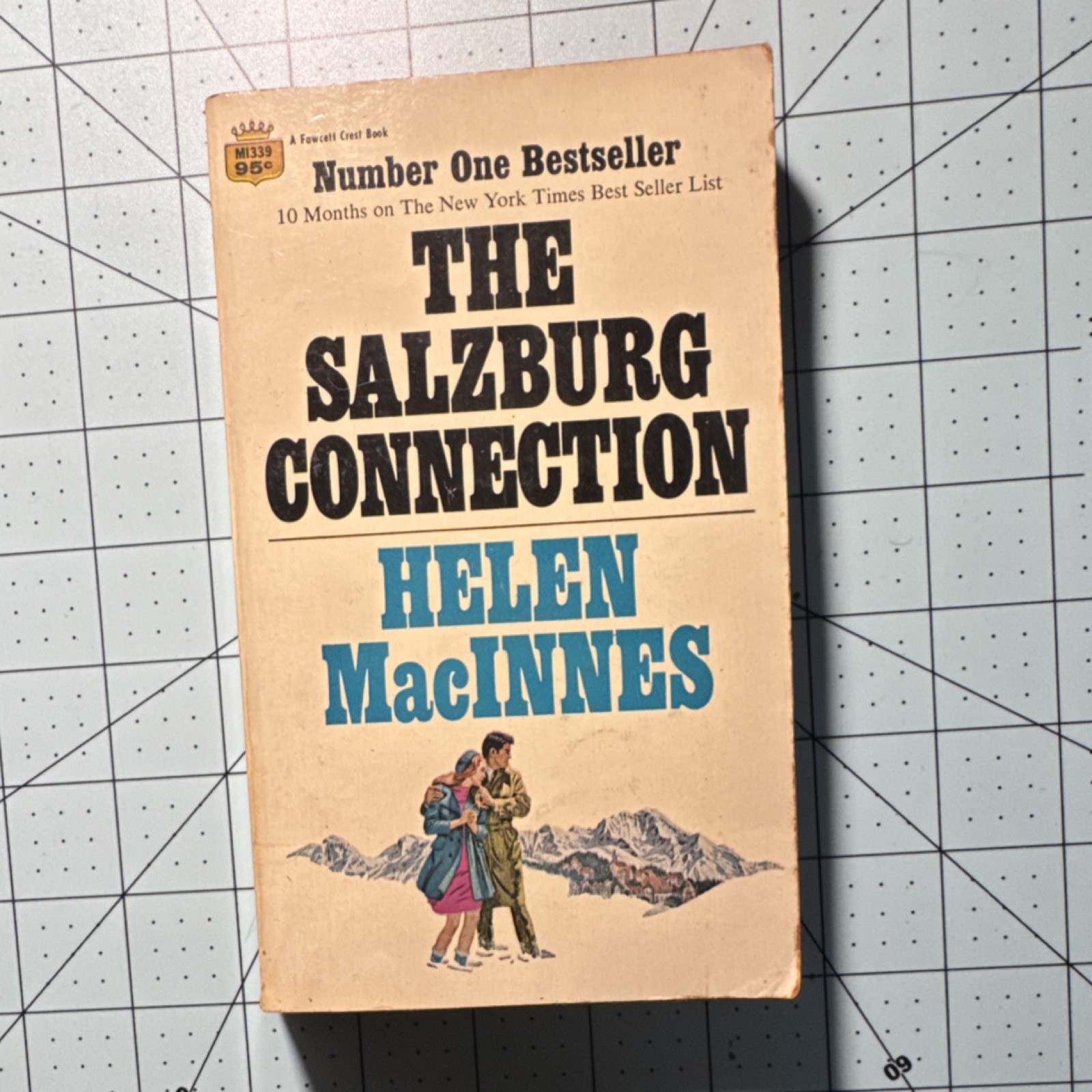 The Salzburg Connection by Helen MacInnes Fawcett Crest Paperback Spy