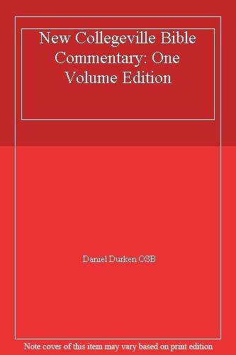 New Collegeville Bible Commentary: One Volume Edition, OSB 9780814646595 New..