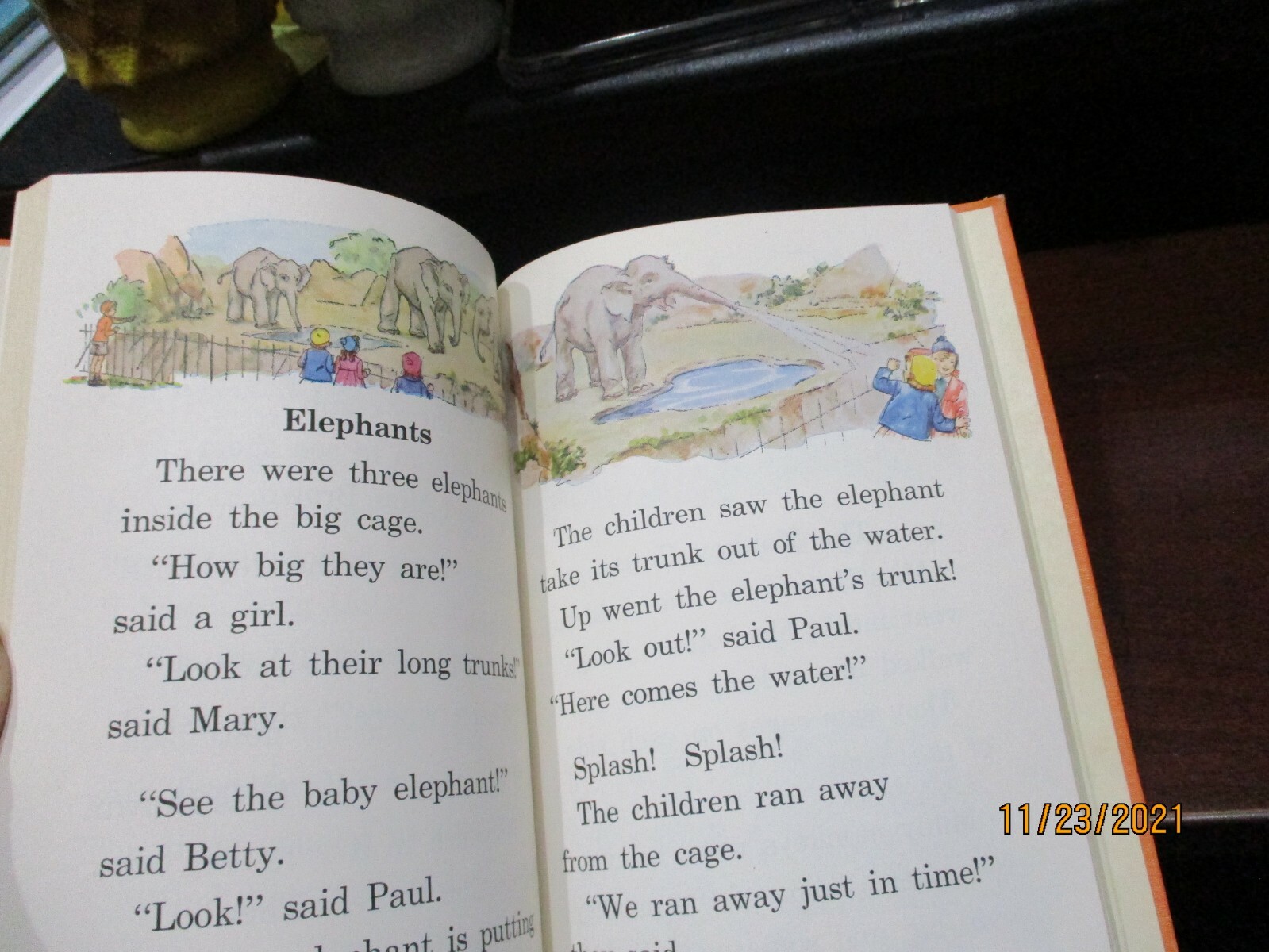 Lyons and Carnahan primer HAPPY CHILDREN 1954 Dick Jane era Hardcover in Good to