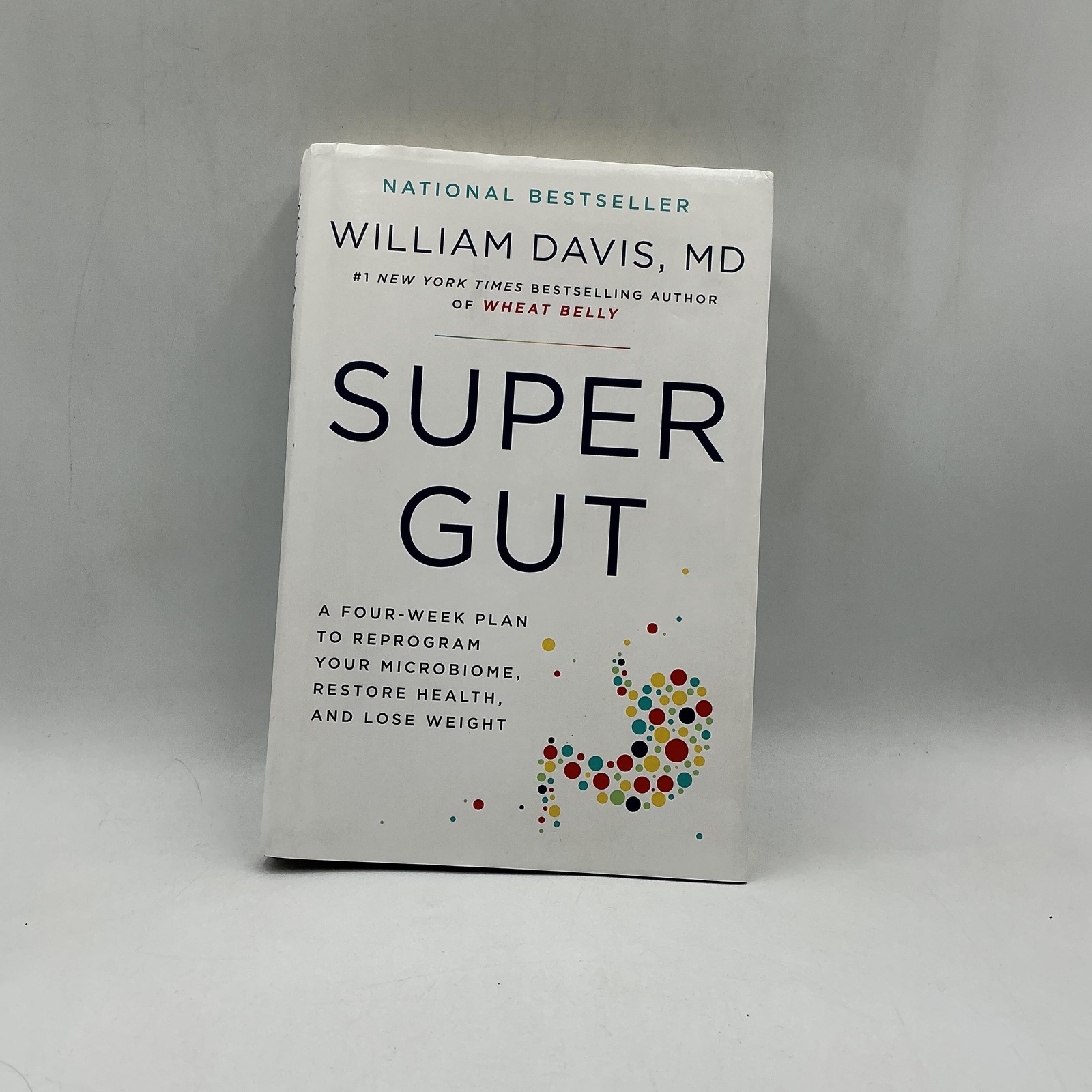 Super Gut William Davis MD White HC 2022 Hachette Microbiome Diet Health Plan