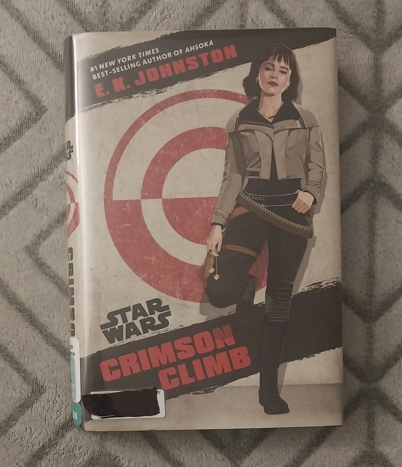 Star Wars – Crimson Climb by E.K. Johnston. 2023 Hardcover. Used – Ex-Library.