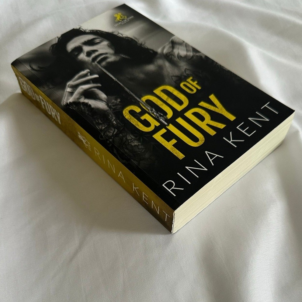 God Of Fury By Rina Kent Oop Model Original Paperback