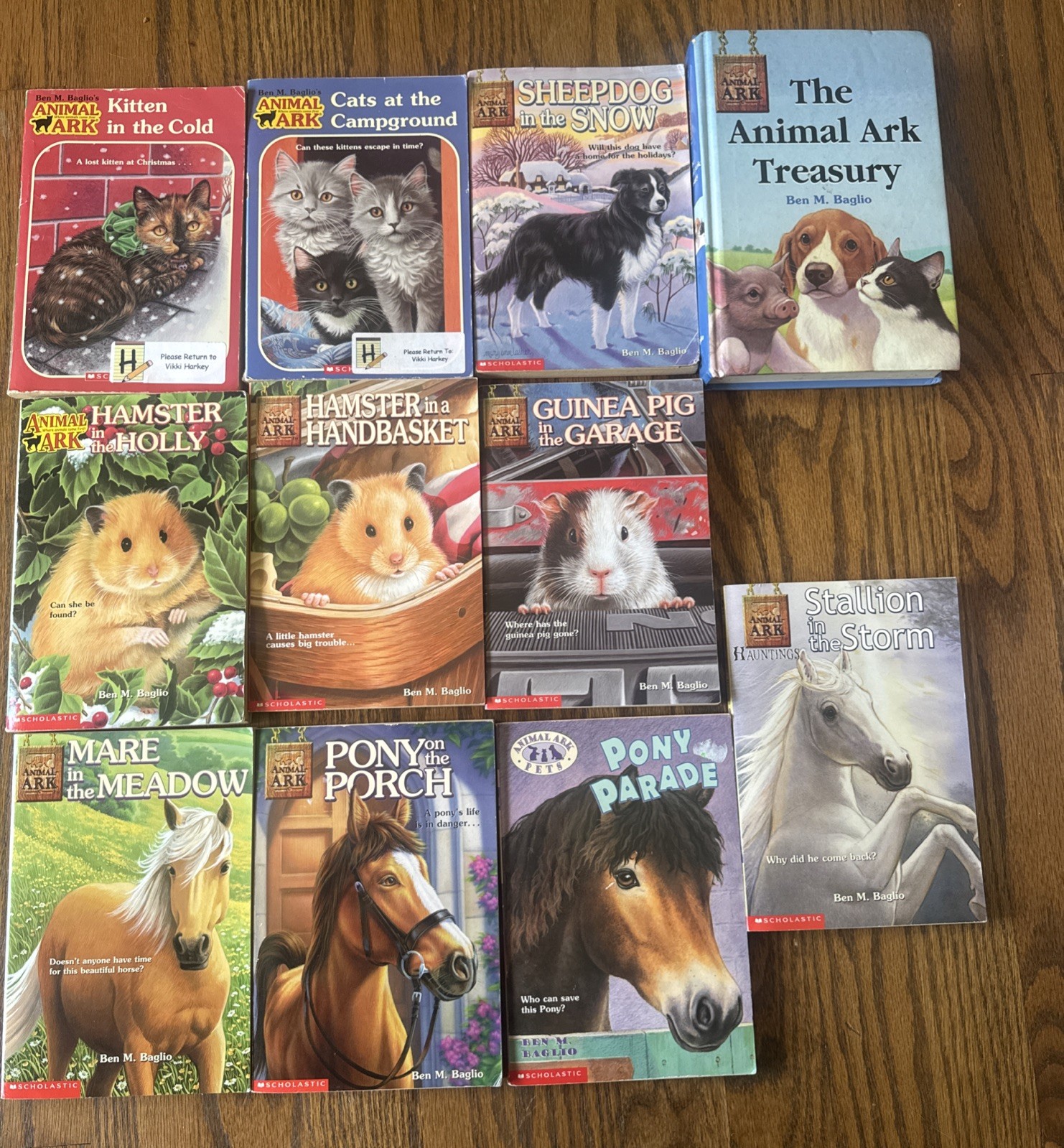 Animal Ark by Ben M. Baglio Book Lot Treasury Pony Cats Horse Hauntings Hamster