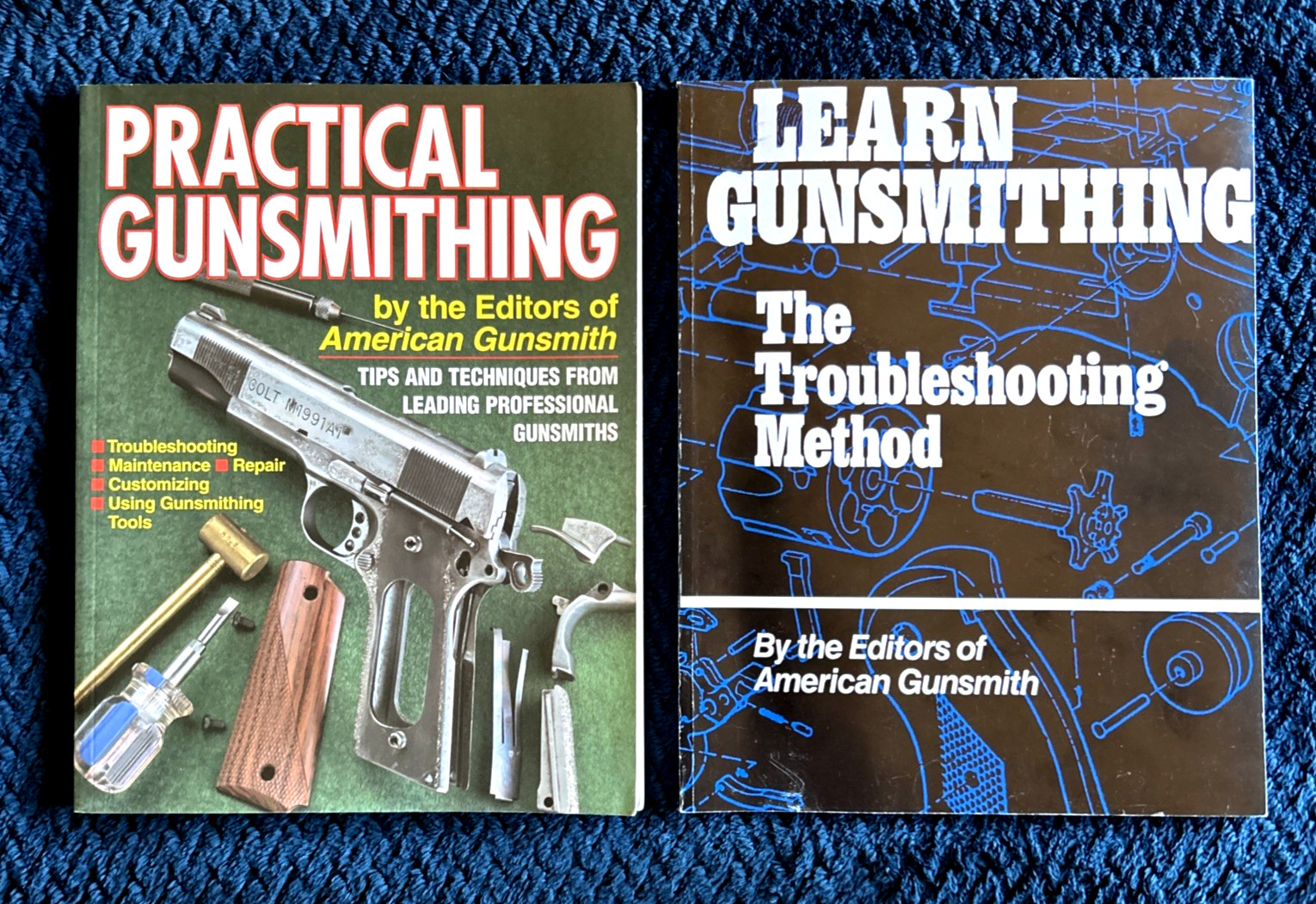 Gunsmithing Books Learn Troubleshooting Method & Practical by American Gunsmith