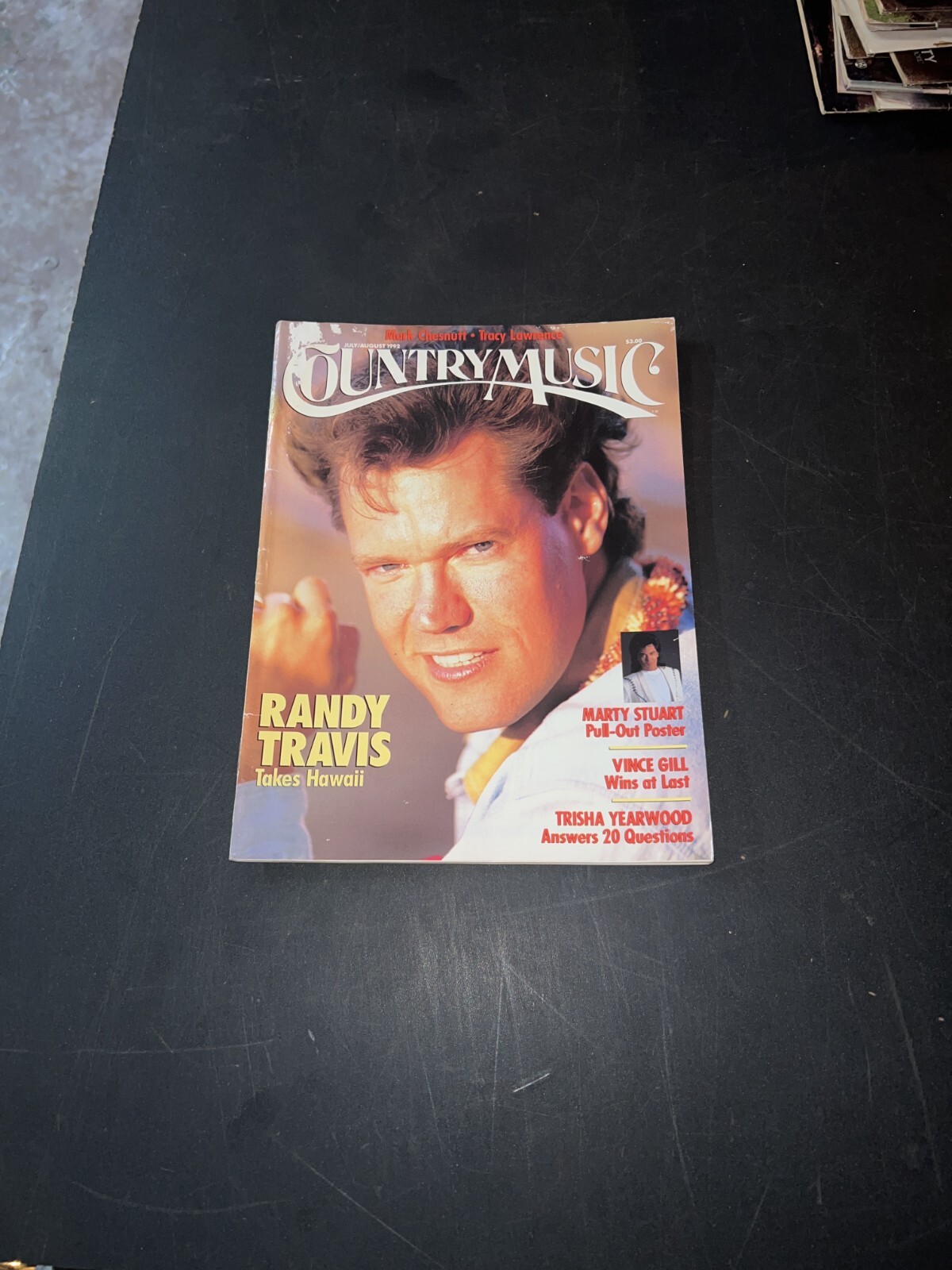Vintage Country Music Magazine July / August 1992 Randy Travis Cover