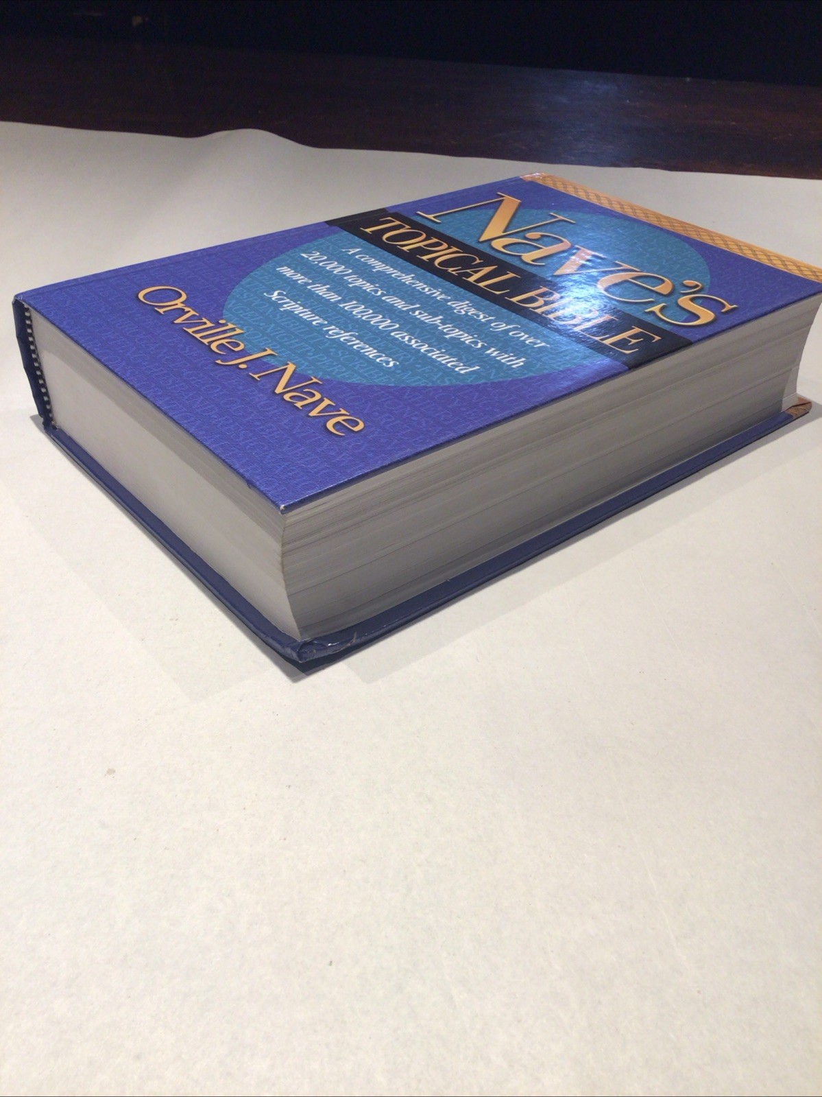 Nave’s Topical Bible by Orville J. Nave (2002, Hardcover)