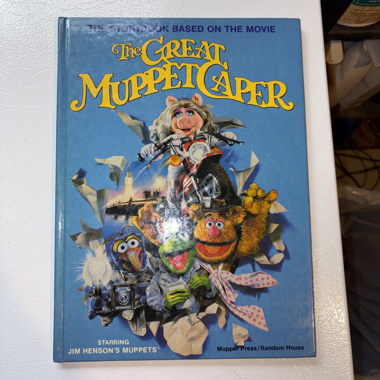The Great Muppet Caper book hardcover 1981