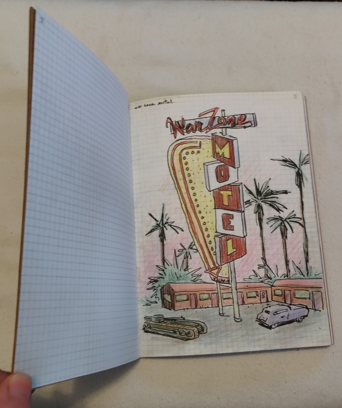 BE A NOSE! 1983 Sketchbook Art Spiegelman