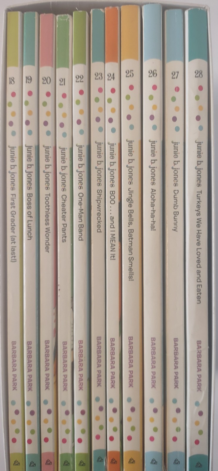 Junie B. Jones Complete First Grade Collection Books 18–28, plus Cheater Pants