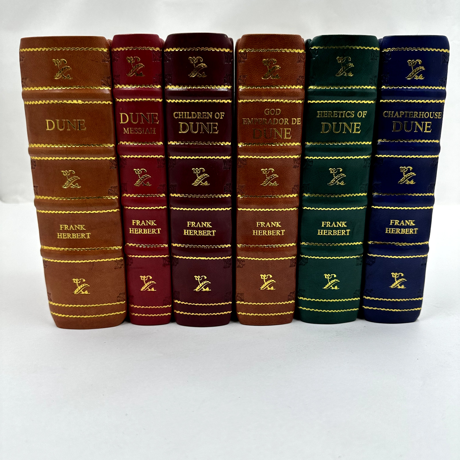 Dune Series 6 Books Collection Set By Frank Herbert [Premium Leather Bound]