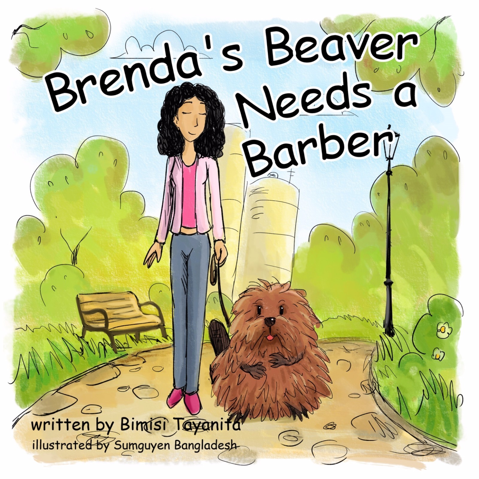 Brenda’s Beaver Needs a Barber HARD COVER–Physical Book