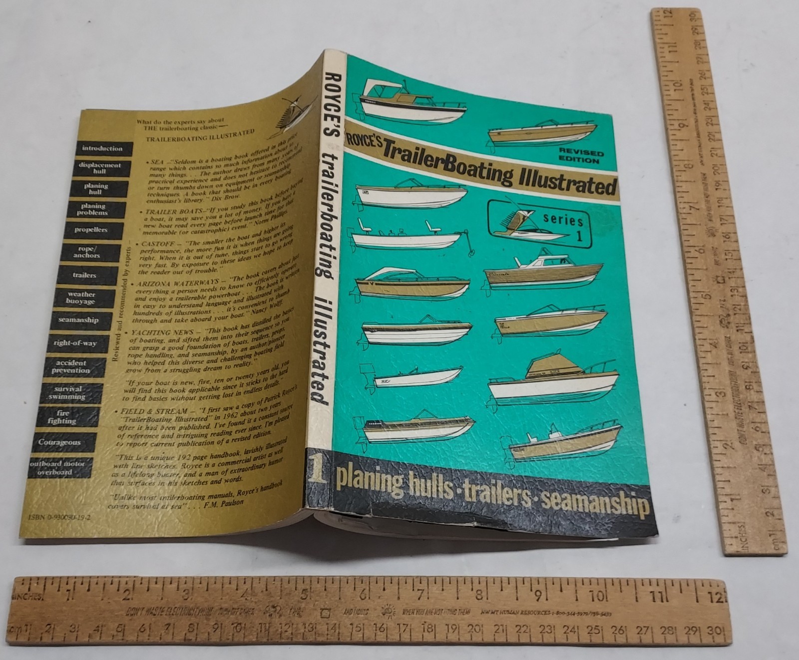 ROYCE’s TrailerBoating Illustrated – Revised Ed – illustrated paperback BOOK