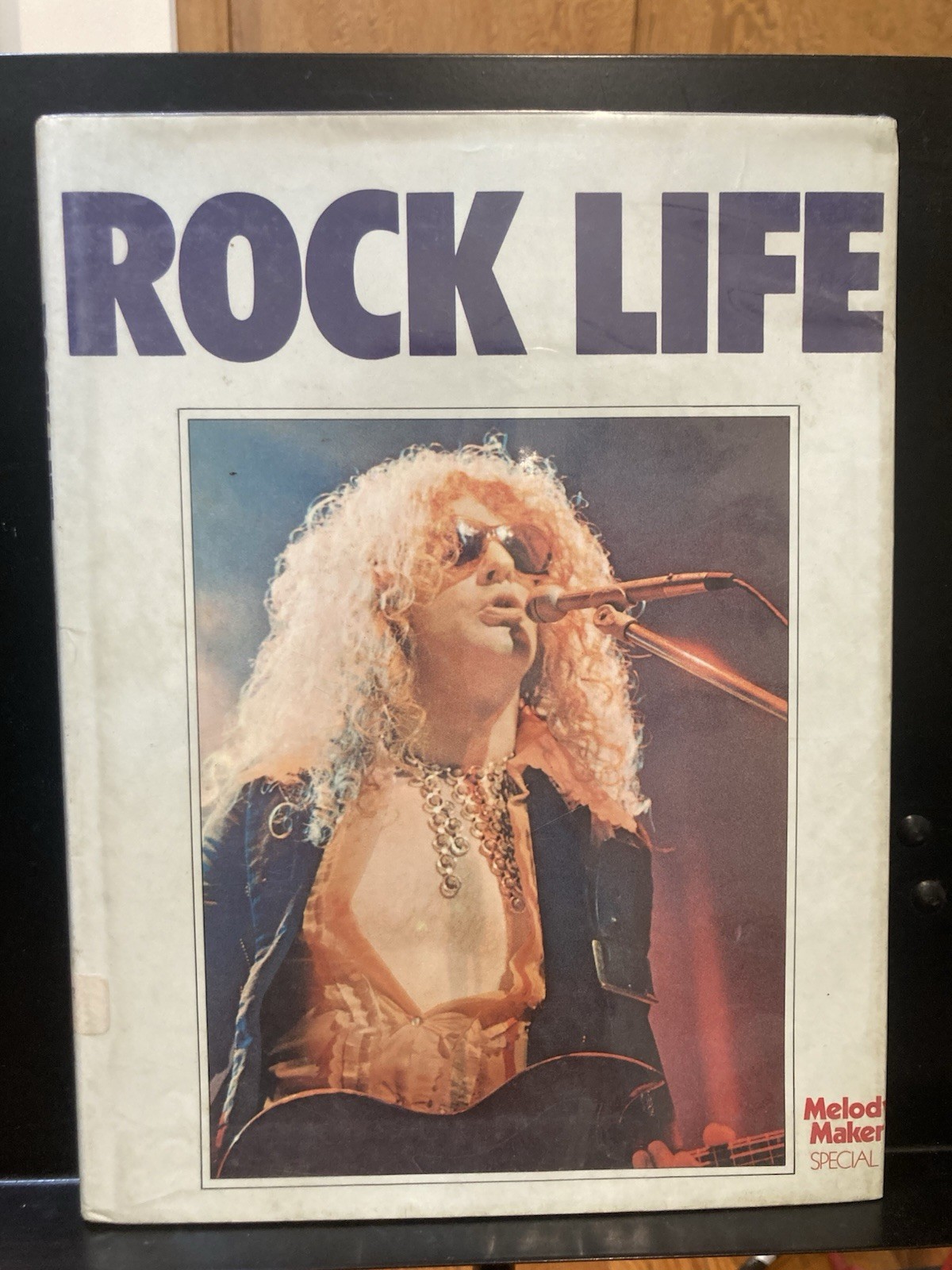 Rock Life Book 1974 Featuring Stones Bowie Who Ian Hunter Others