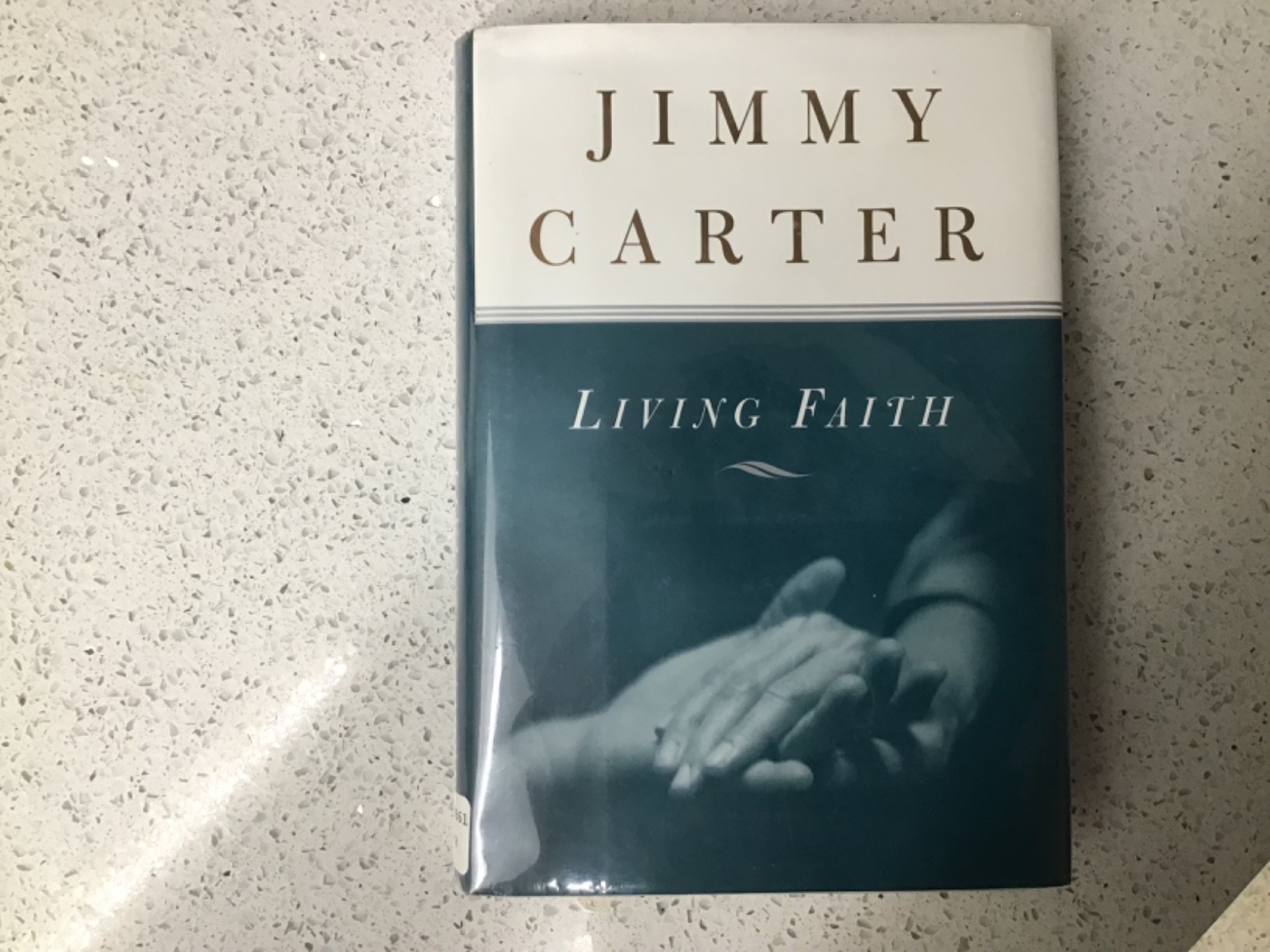 Living Faith by Jimmy Carter Signed First Edition (1996, Hardcover)
