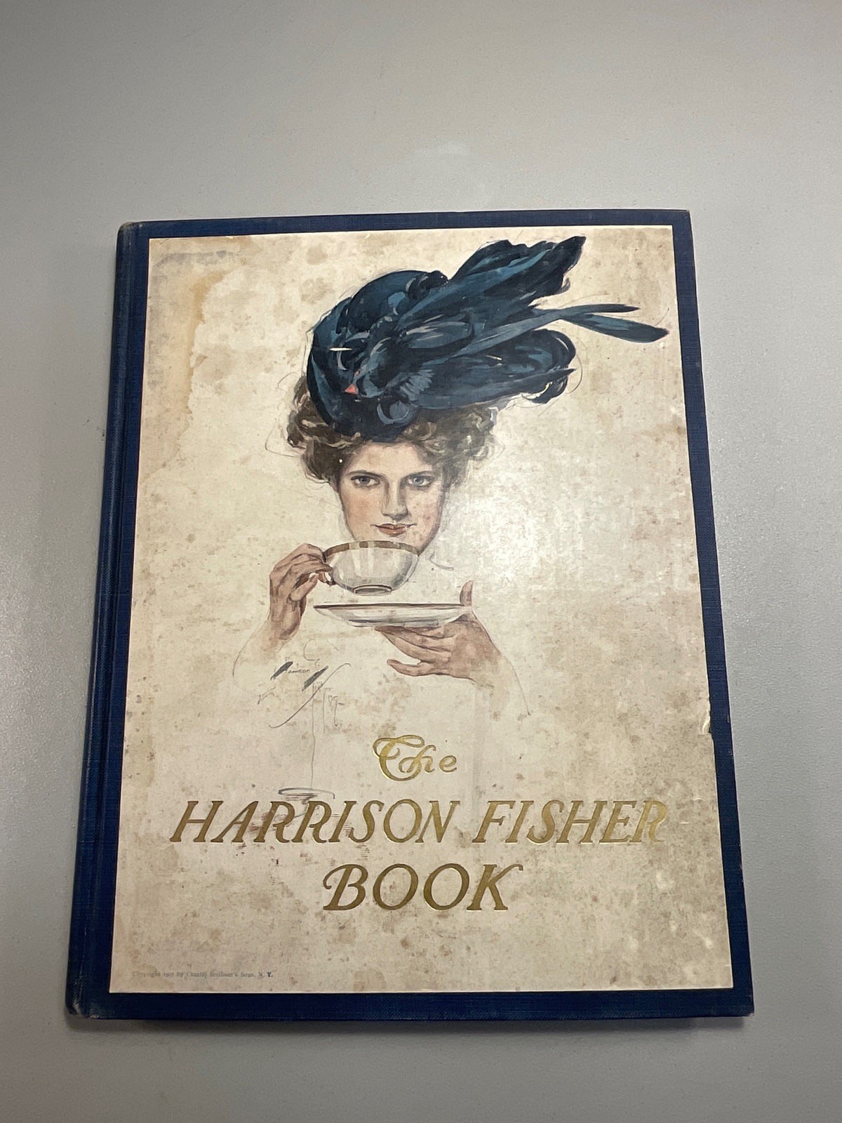 The Harrison Fisher Book 1907 1st Edition – Scribner’s Illustrated Art – Rare!