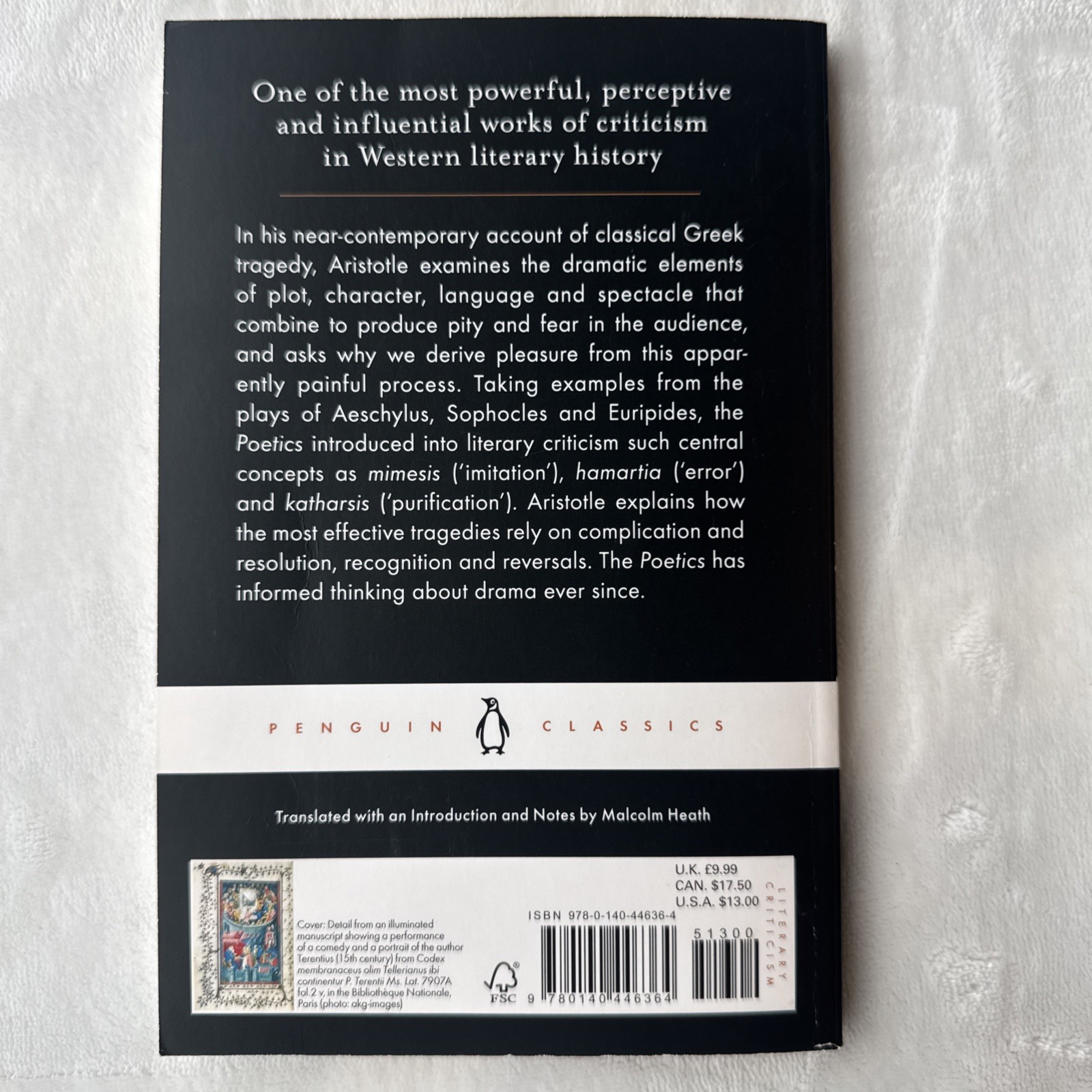Plato The Republic Aristotle Poetics Penguin Classics Book Lot Philosophy Set