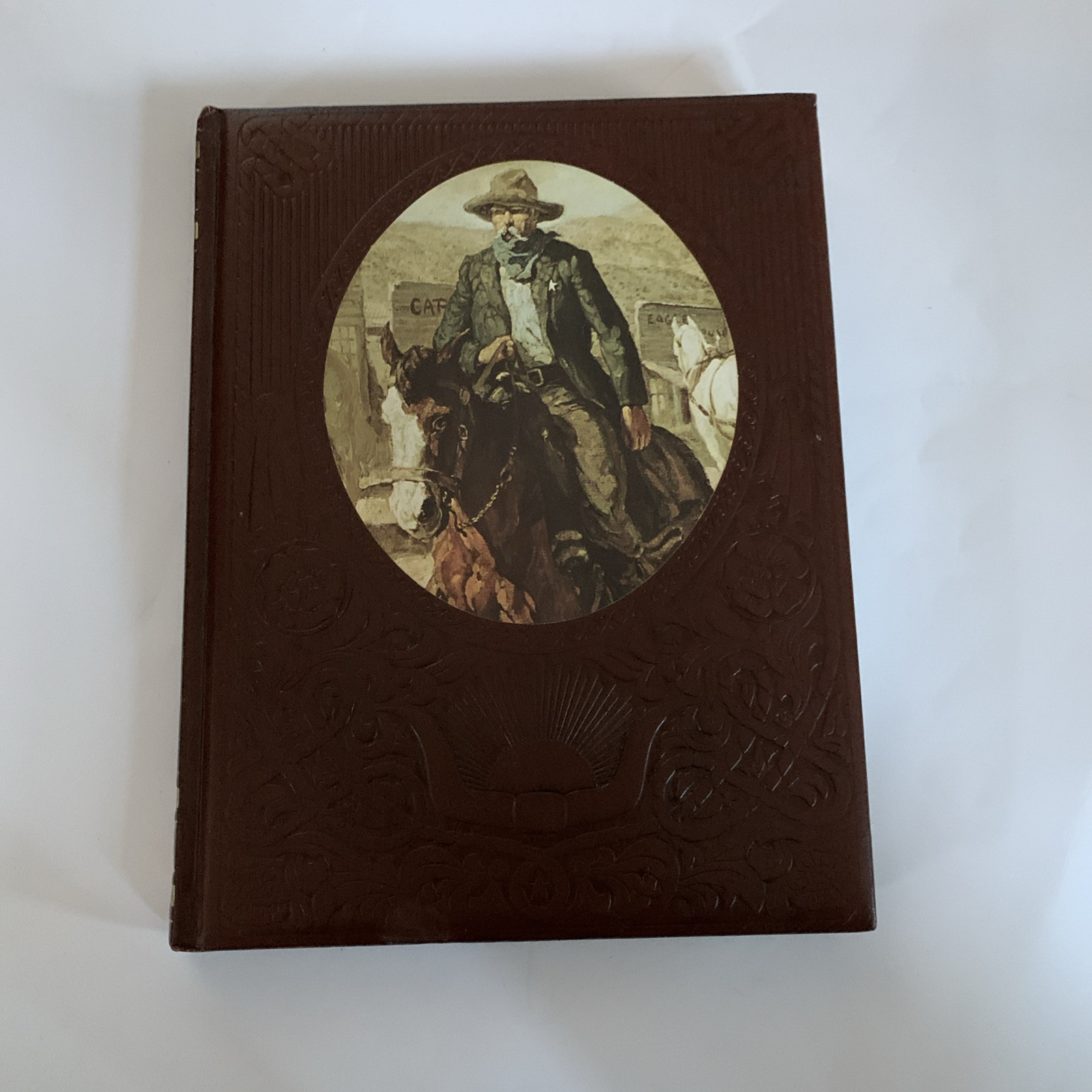 The Gunfighters Time Life Old West Hardcover Leather Hc –