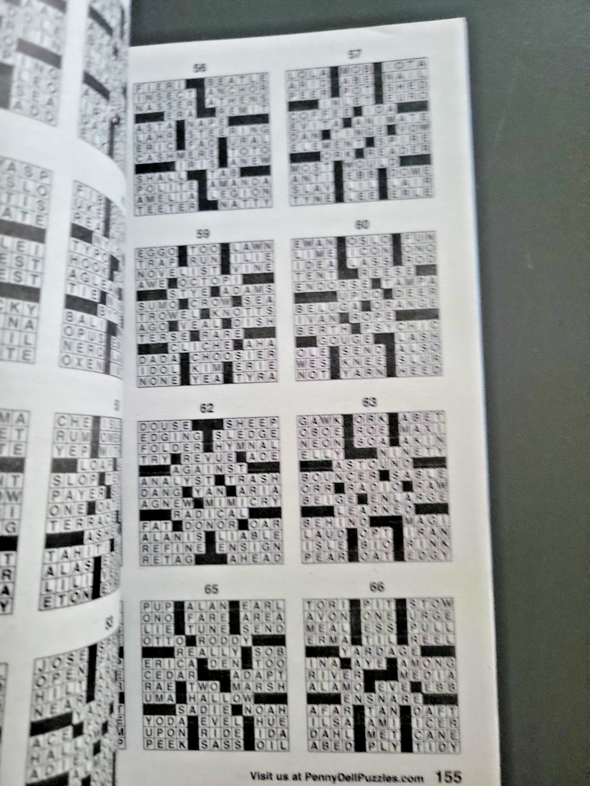 Lot of 3 Fill-In Puzzle Books by Dell- Express & 2 Pocket -400+ Total Challenges