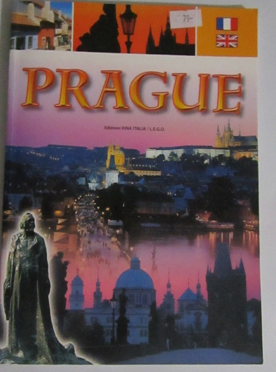 PRAGUE CZECH REPUBLIC PAPERBACK BOOK 63 PGS 2012 9.5 X 5.5 INCHES