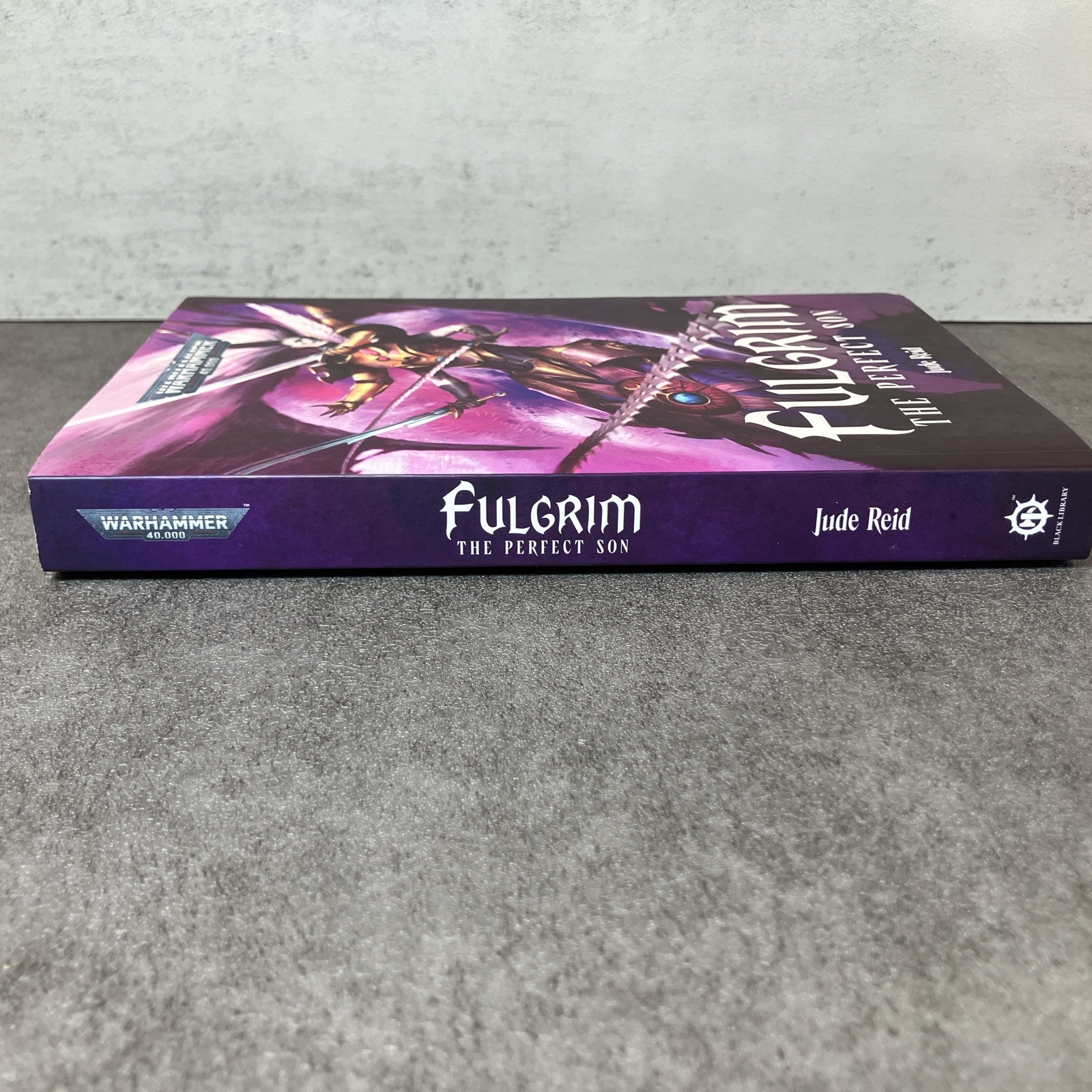 Fulgrim The Perfect Son Warhammer 40k Jude Reid Primarchs Paperback Book LN
