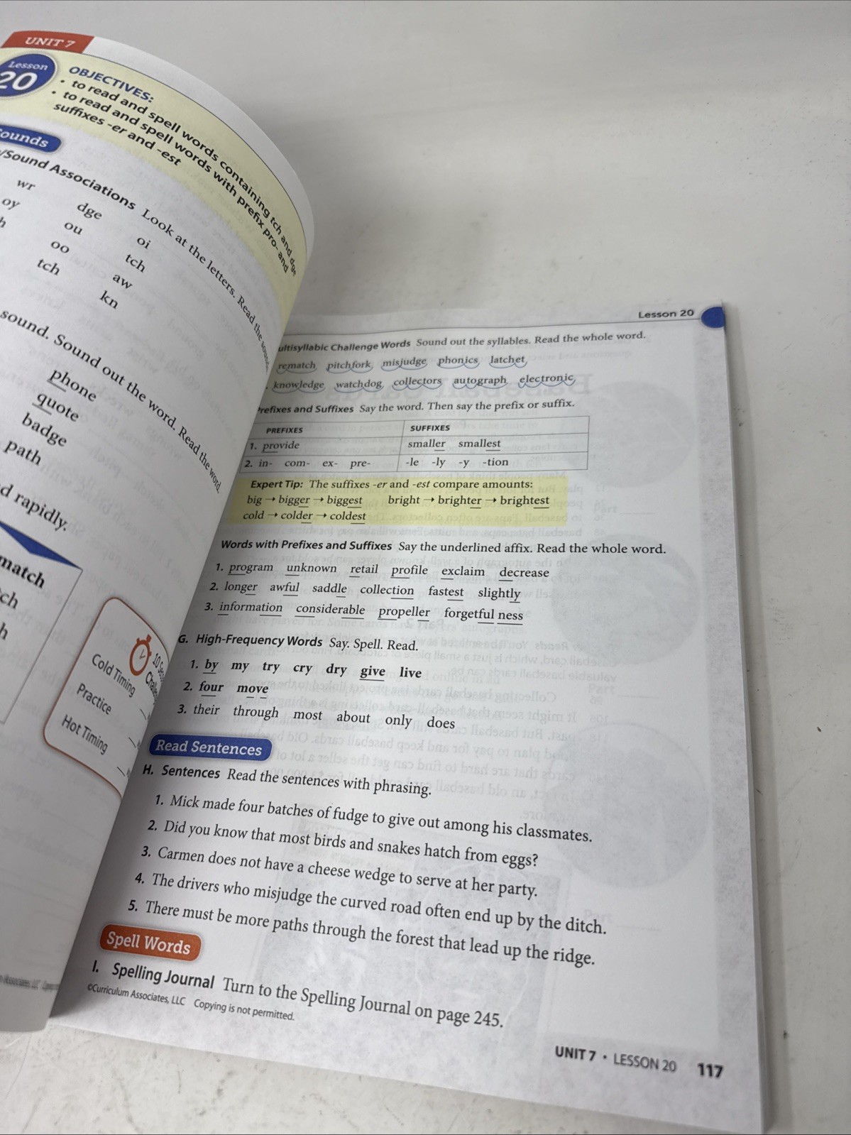 Phonics for Reading , Level C , Student Edition i-Ready *Unused W/Cover Wear