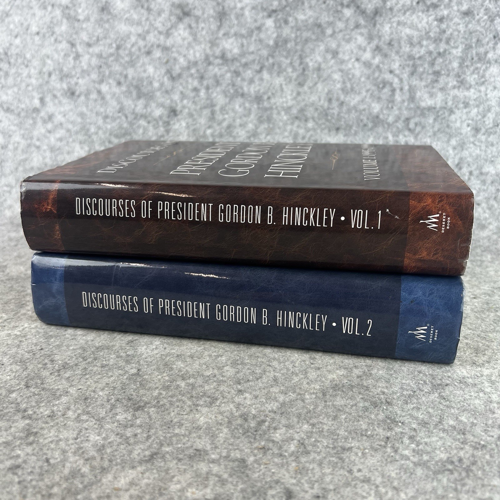 Discourses of President Gordon B Hinckley Vol 1 & 2 Hardcover Set 1st Edition