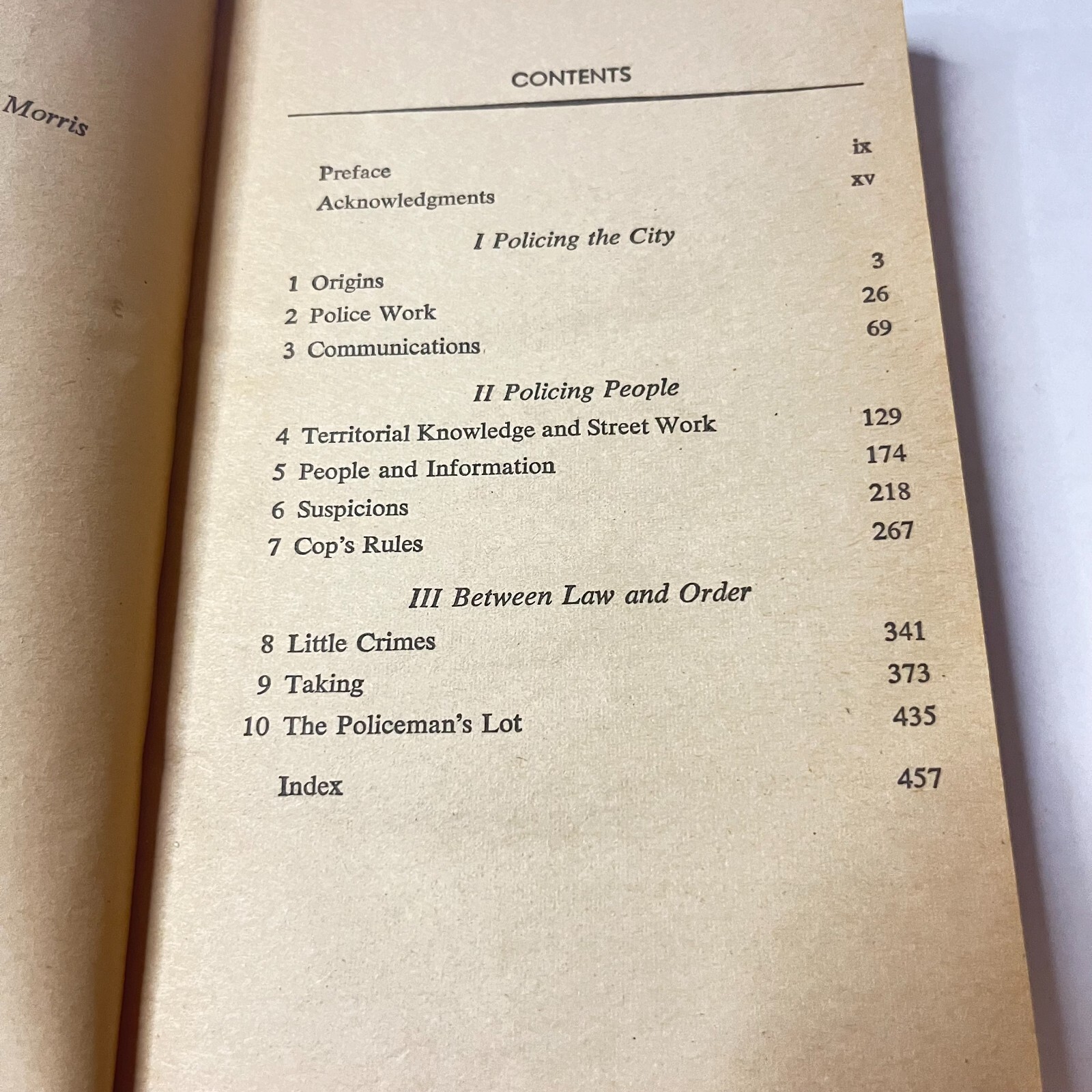CITY POLICE by Jonathan Rubinstein – 1st Printing Ballantine Books May 1974