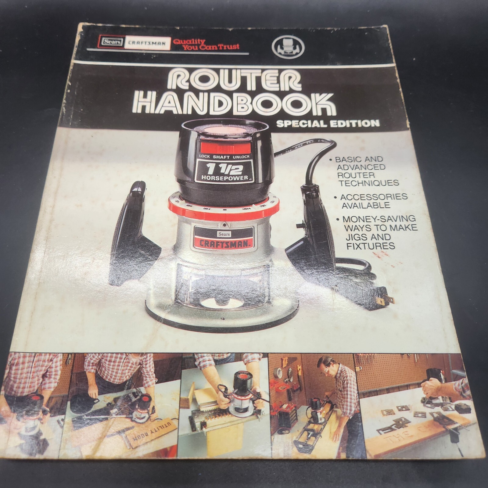 Sears Craftsman Router Handbook 1984 Special Edition Patrick Spielman