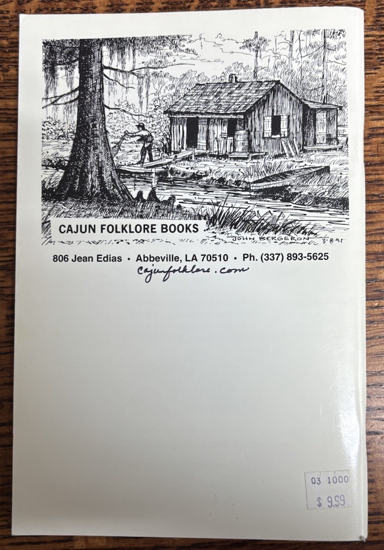 Original Boudreau Tibodeau Jokes South Louisiana Book One Cajun Folklore PB
