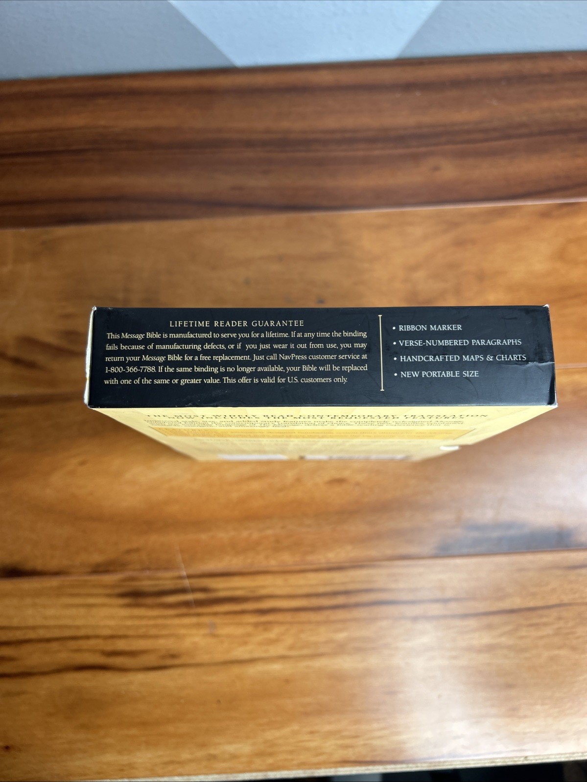 Message Bonded Leather Burgundy by Eugene H. Peterson (2008, Bonded Leather)