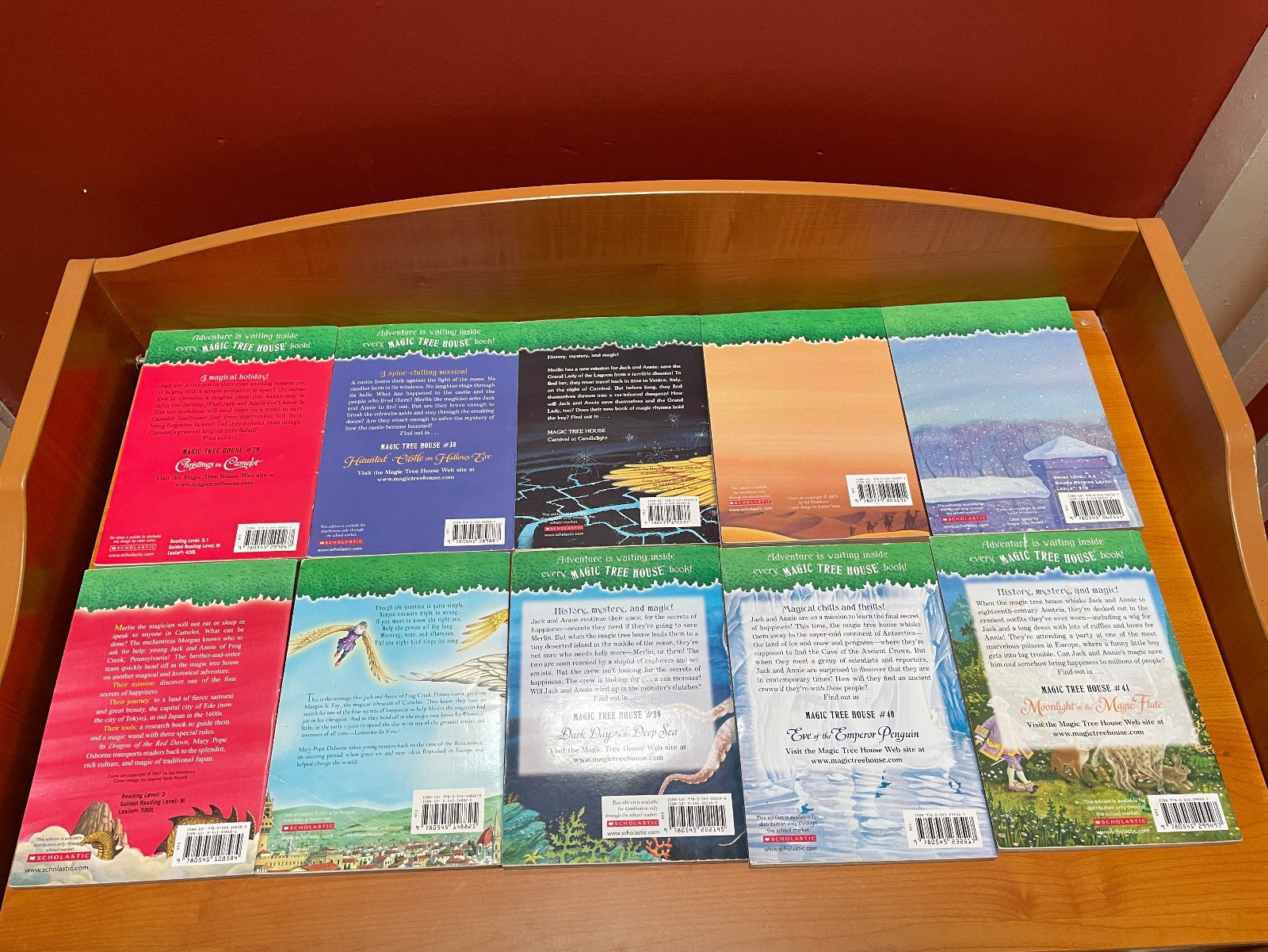 Magic Tree House Mixed Series Chapter Books Lot of 34 PLEASE READ DESCRIPTION