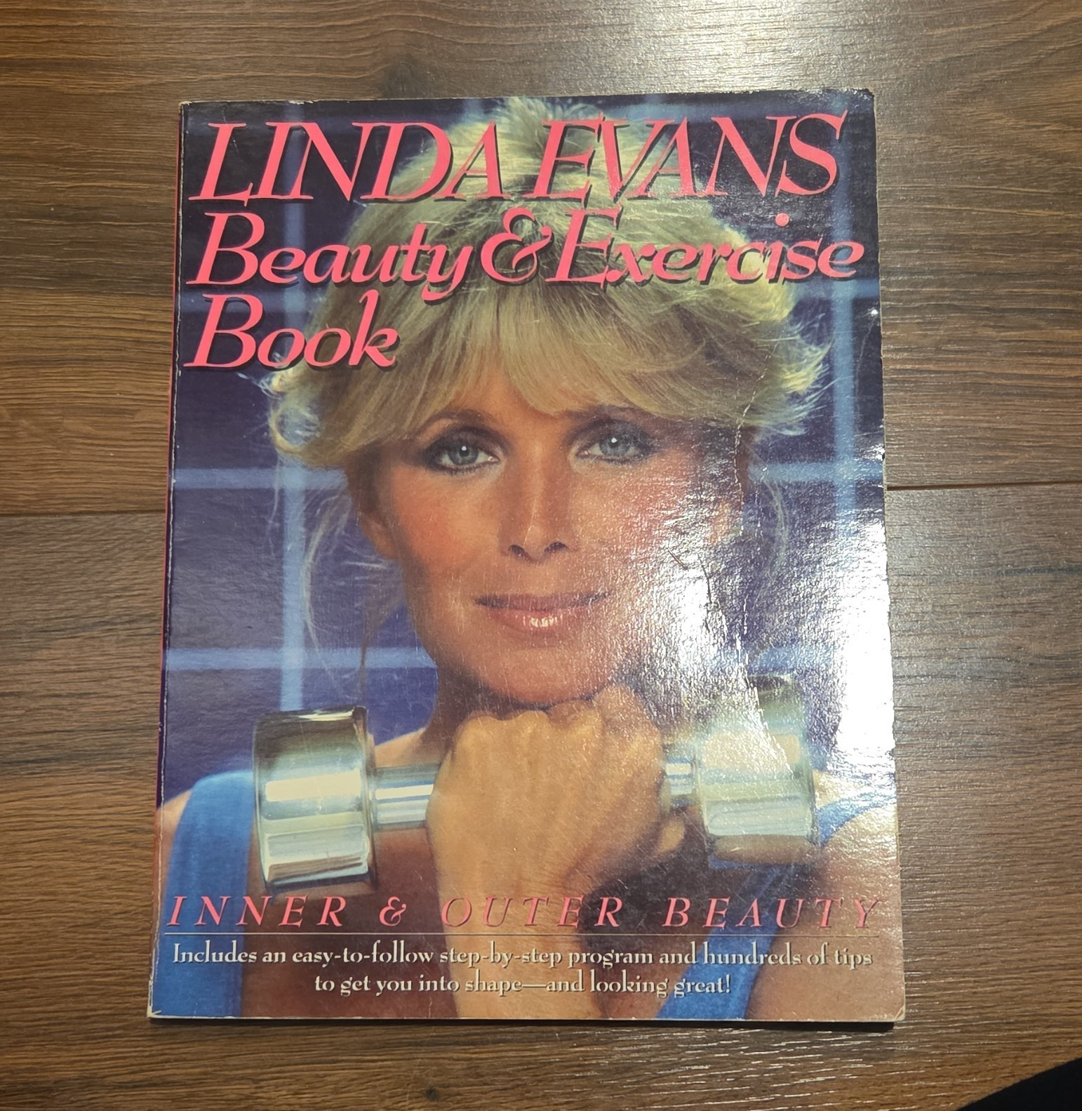 Linda Evans Beauty & Exercise Book: Inner & Outer Beauty PB 1983 Wallaby 1st